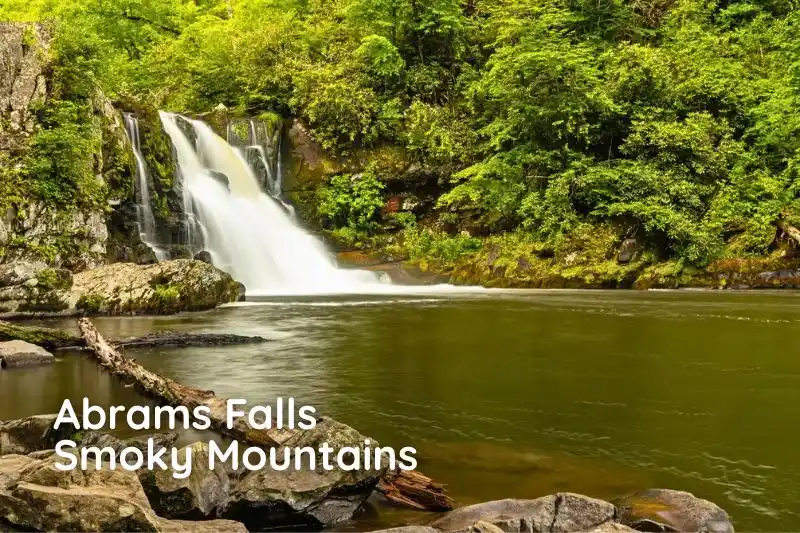 Abrams Falls in the Smoky Mountains.
