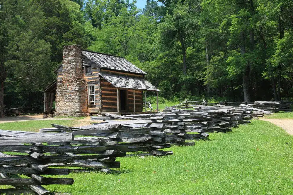 Historic home in the Smokies. 