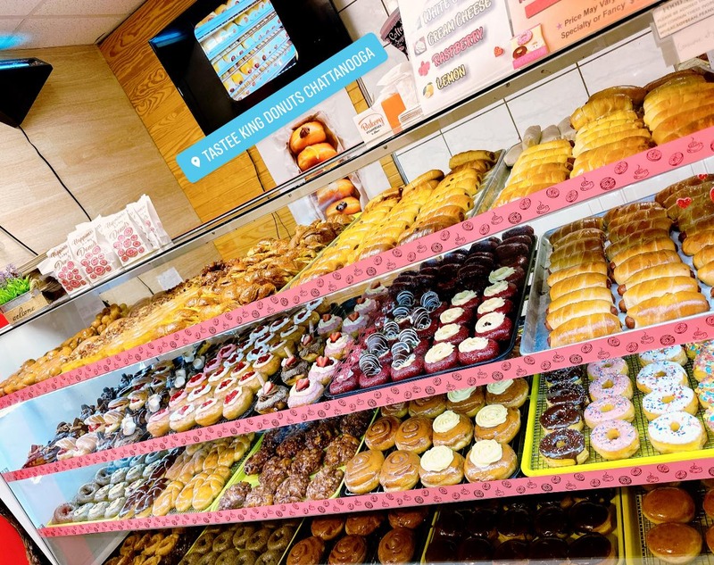 selection at tastee king donuts