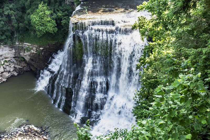 Burgess Falls in Cookeville, Tennessee