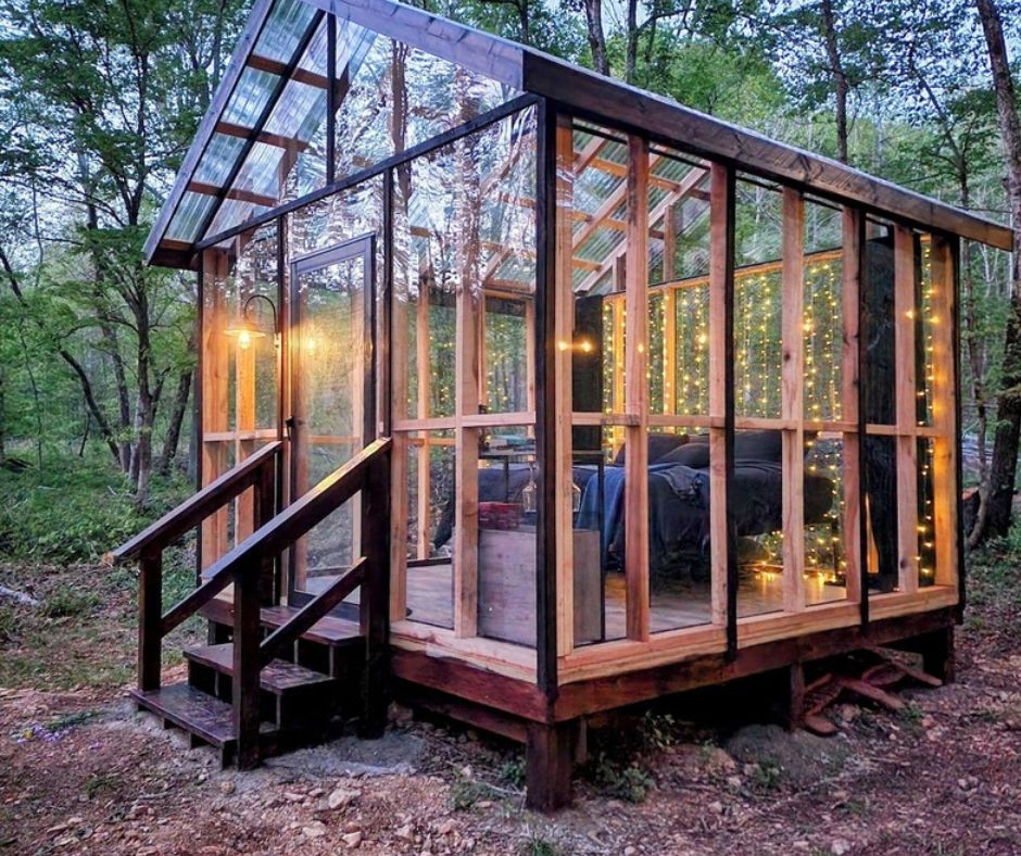 Glass Cabin, Glamping in Tennessee