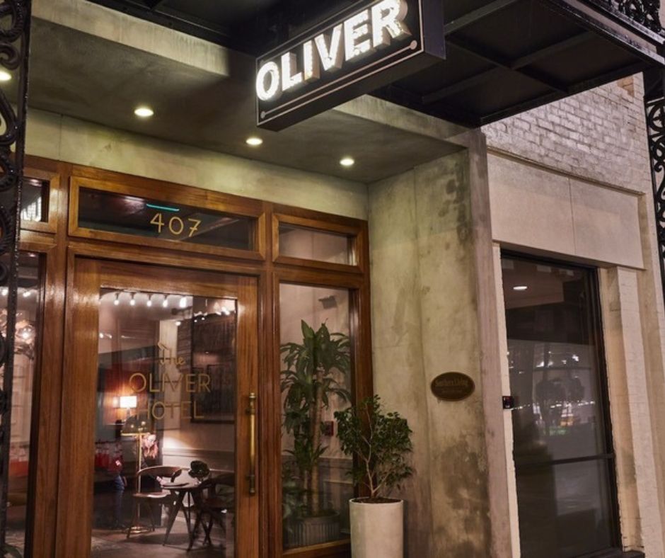 The Oliver Hotel in downtown Knoxville, Great place to stay for you Knoxville 3 day history itenerary.