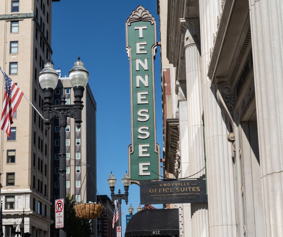 Tennessee Theater Sign