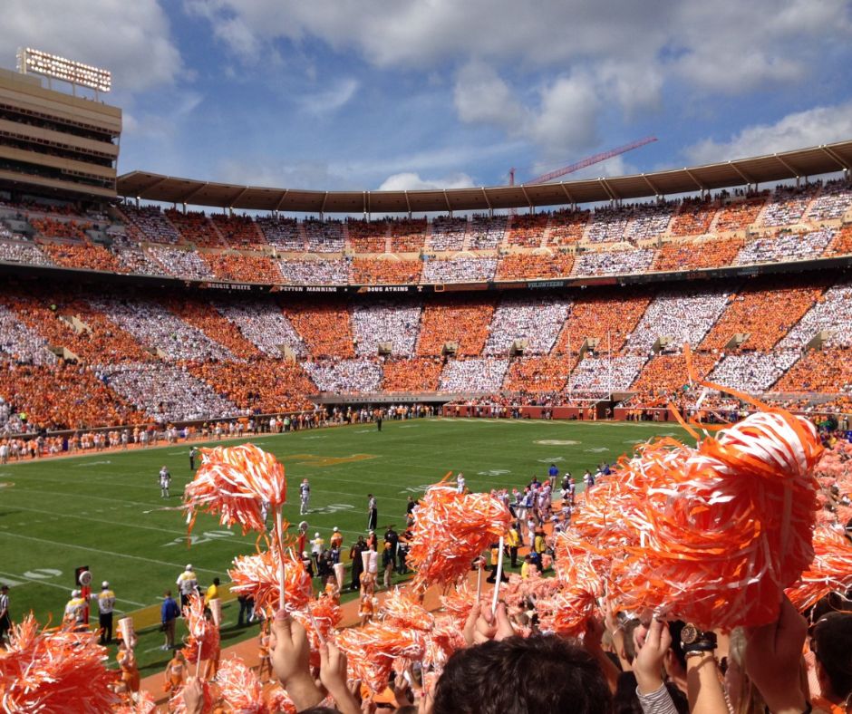 UT Vol Fans at Football game