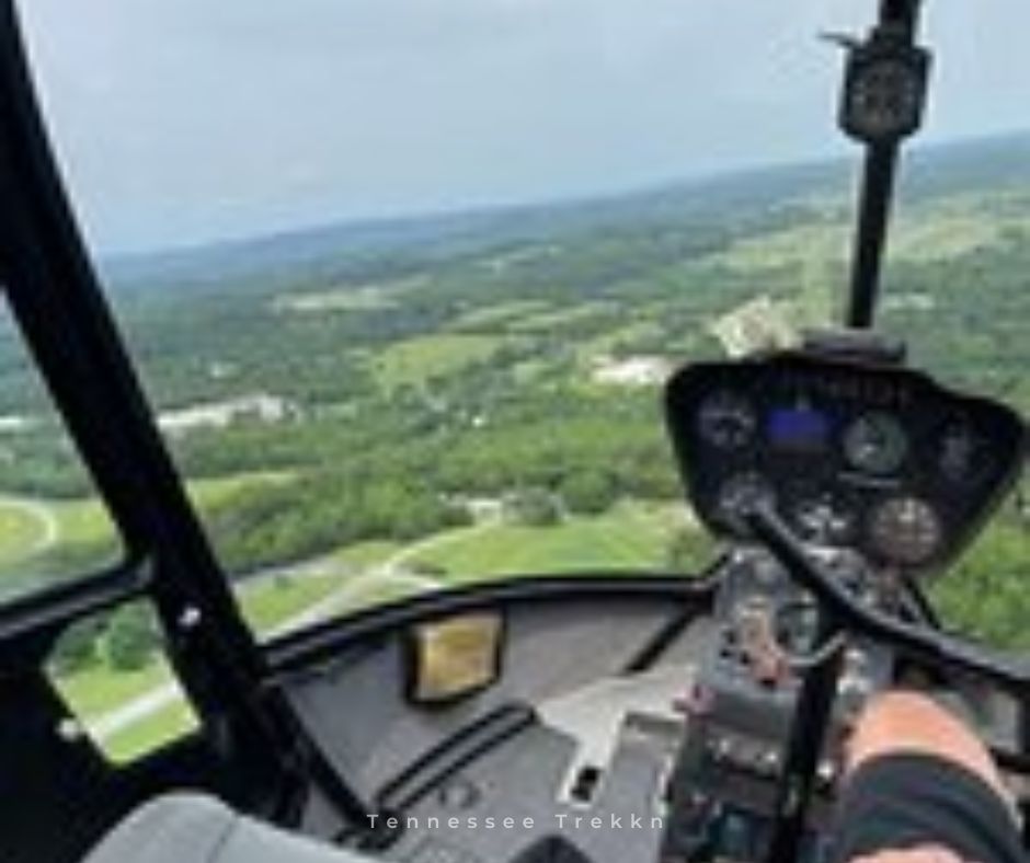 Soar high above the Smokies and take in these incredible views from the front seat! Helicopter rides in the Smokies!