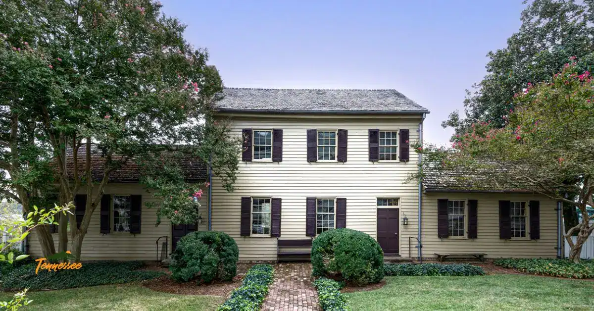 Blount Mansion in Knoxville, TN – one of the top historical sites to visit in East Tennessee