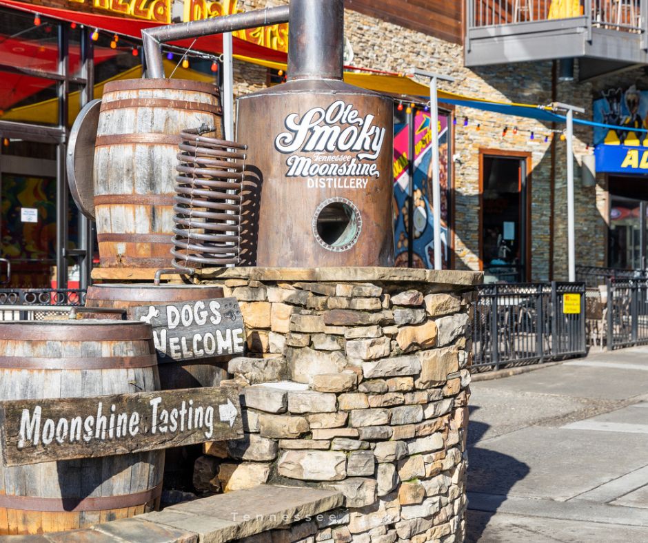 Ole Smoky Tennessee Moonshine Distillery. 