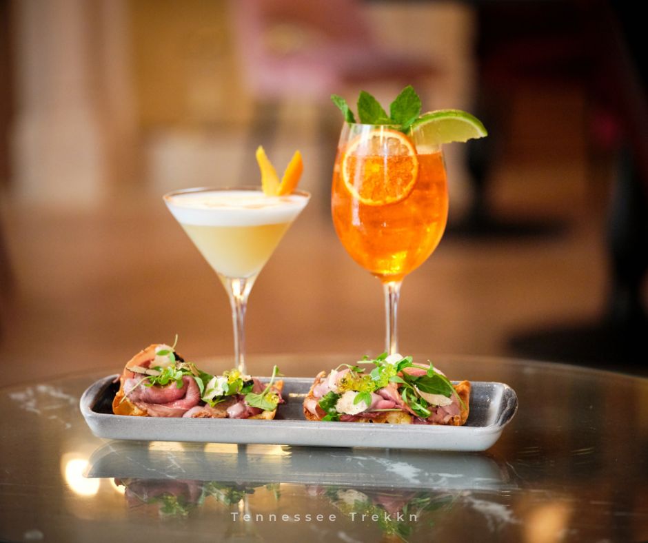 Brother Wolf: Enjoy a refreshing Bellini alongside a savory small plate at this Italian-style aperitivo bar, perfect for a relaxed evening in Knoxville!