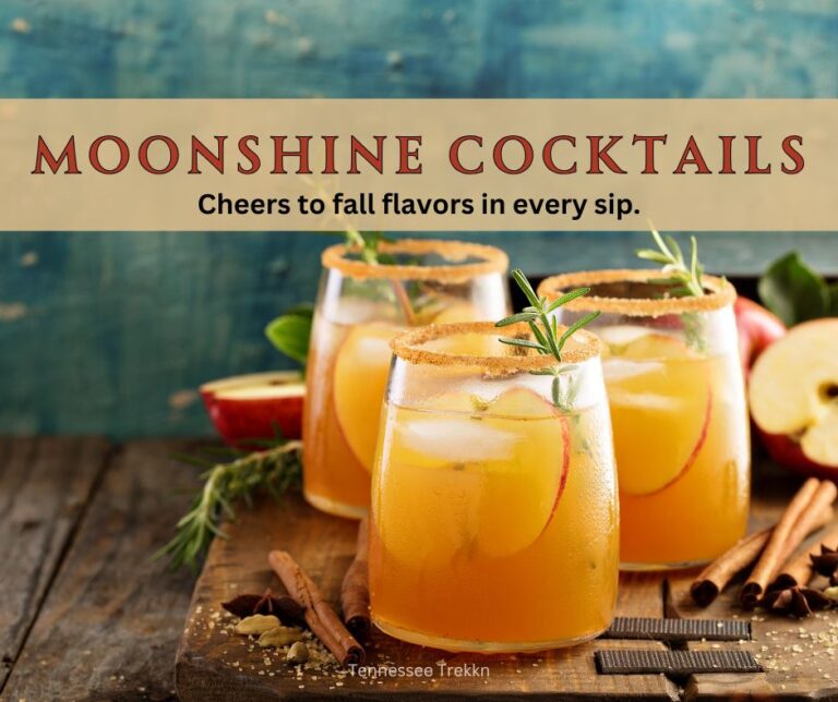 Moonshine Cocktails Cheers to fall flavors in every sip.