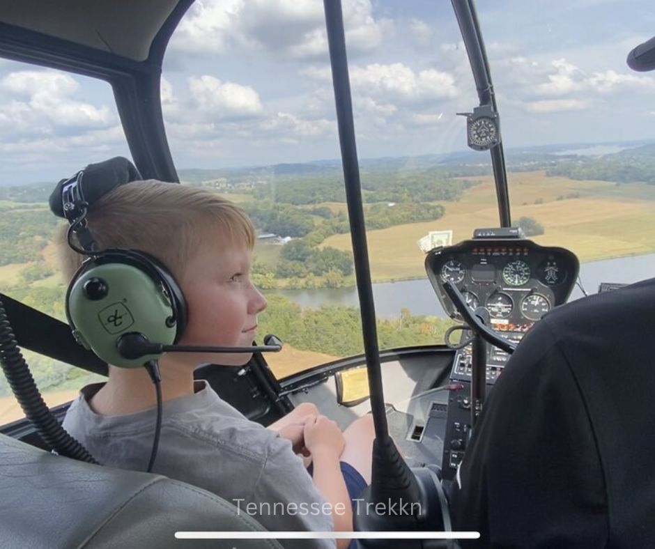 Kids love the excitement of being in the cockpit, especially with their own headsets to enjoy the full experience! Book your family’s flight HERE!