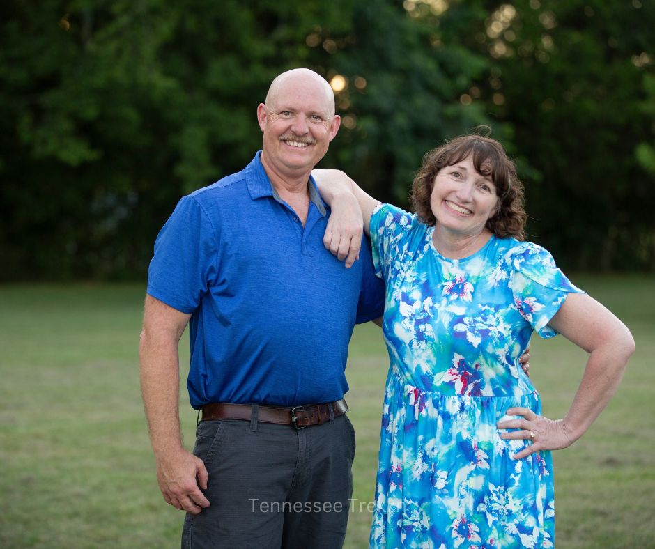 Mark and Brenda, the husband-and-wife duo behind Mark’s Beautiful Creations and Handmade Inspirations.