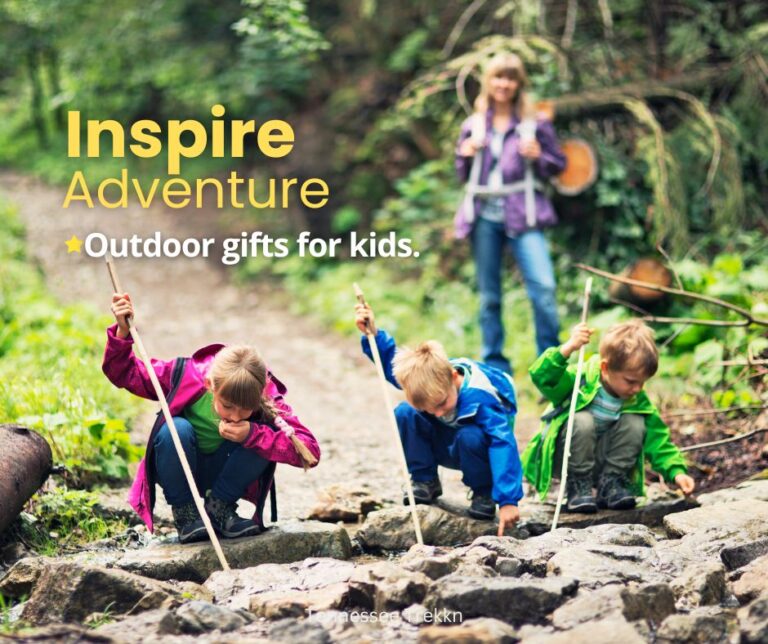 Inspire Adventure. Outdoor gifts for kids.