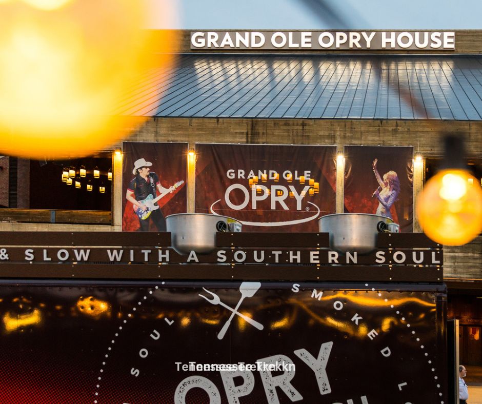 Iconic Grand Ole Opry building, a must-visit spot on your Tennessee bucket list.