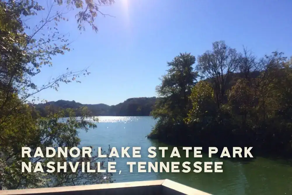 Radnor Lake at Radnor Lake State Park in Nashville, TN.