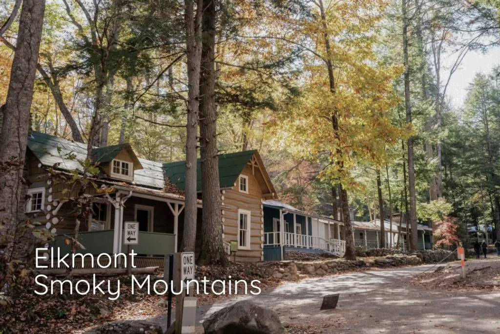 Daisy Town in Elkmont in The Great Smoky Mountains.