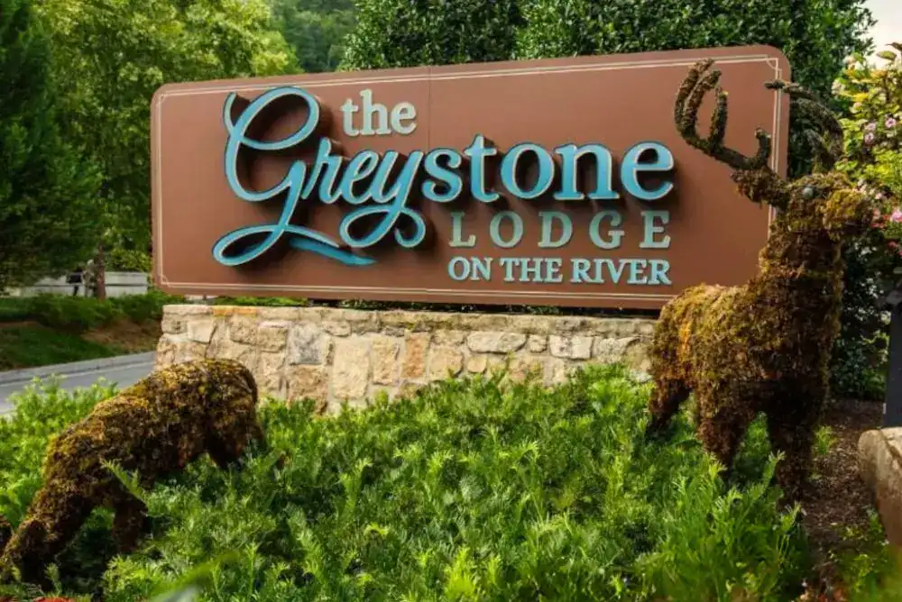 Greystone Lodge on the River in Gatllinburg - perfect Smoky Mountain getaway. 