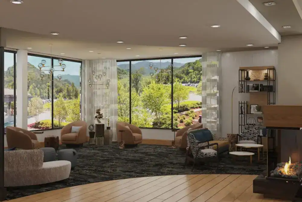 Hotel Indigo - The Smokies newest hotel - mountain views and modern amenities.