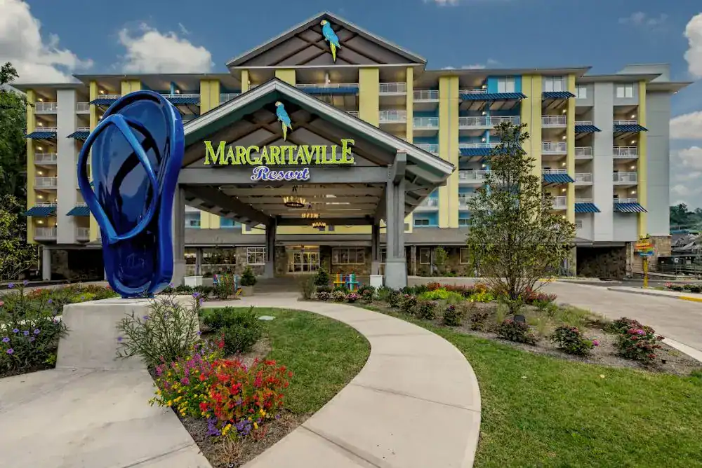 Margaritaville Resort hotel near shops and restaurants