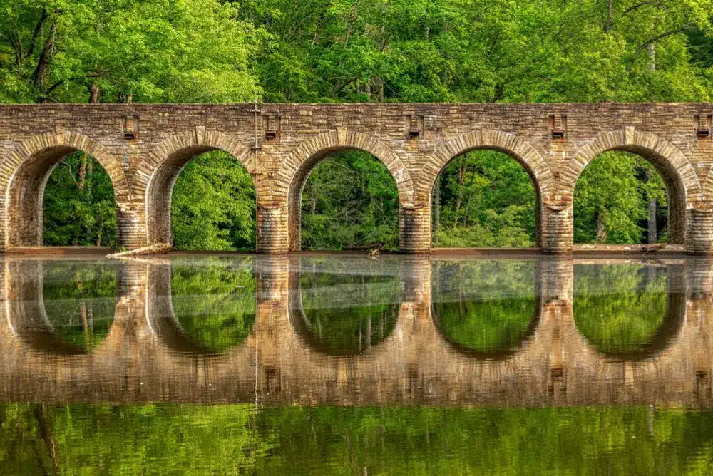 Cumberland Mountain State Park  bridge. Perfect place to explore!