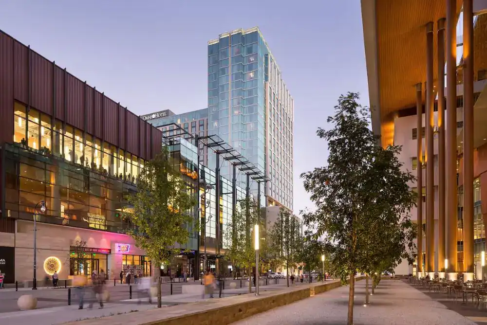 Omni Hotel, located in downtown Nashville. 