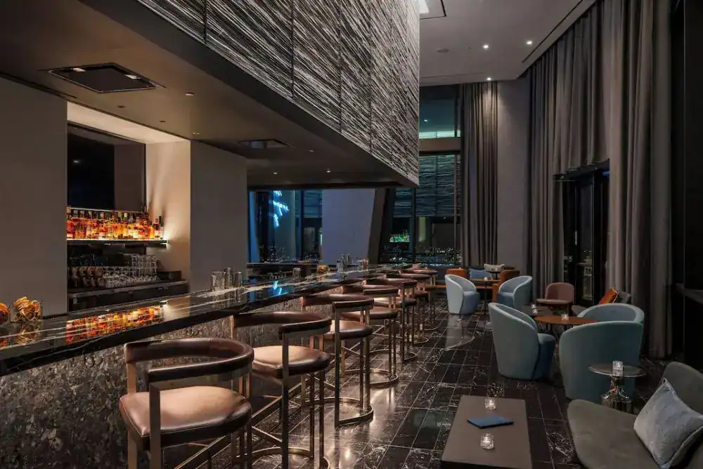 The Joseph Hotel in downtown Nashville - bar area. 