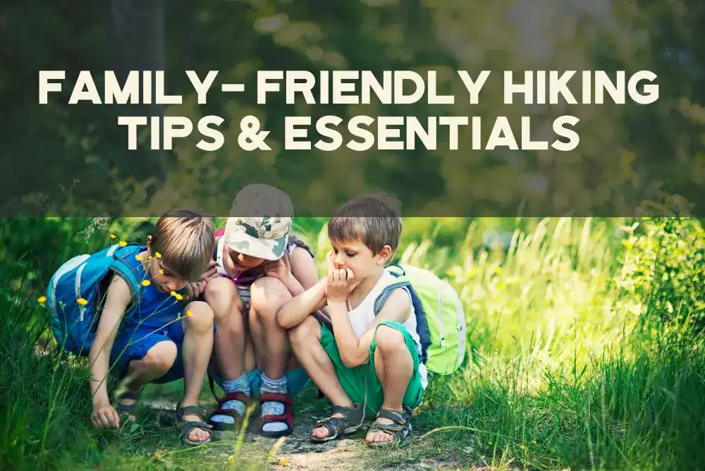 Kids exploring a Tennessee hiking trail - Family Friendly Hiking tips and essentials 