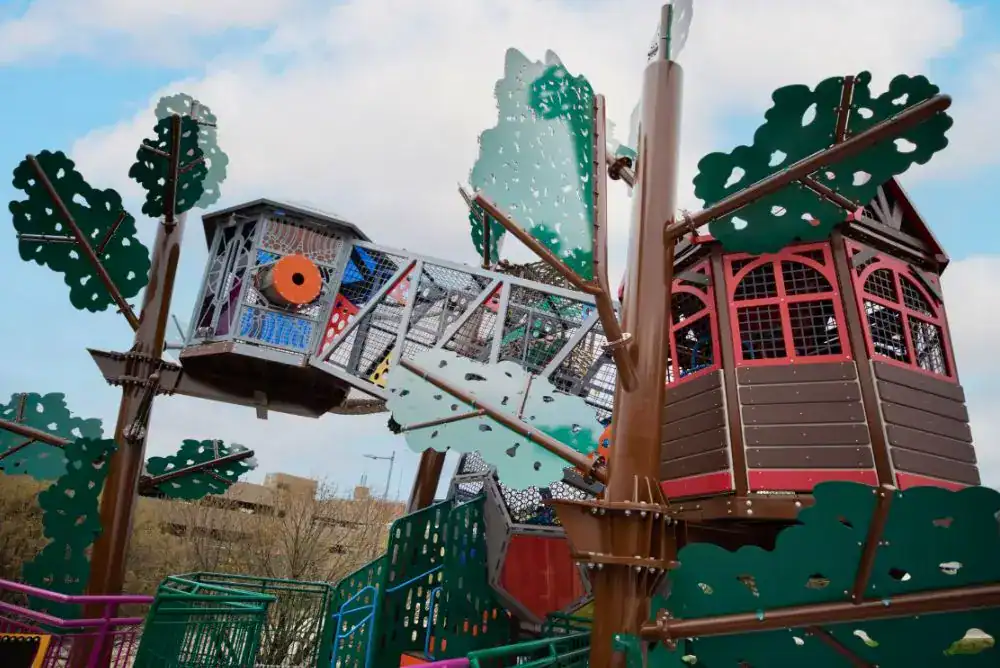 treehouse play area at the Creative Discovery Museum in Chattanooga TN