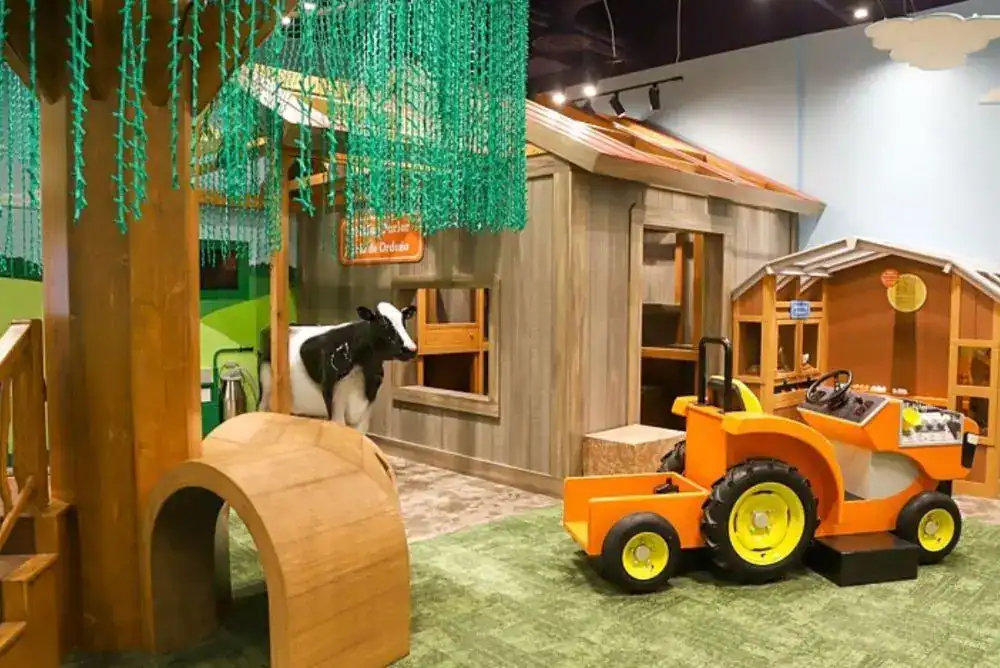 Little FarmHouse play area at the Creative Discovery Museum in Chattanooga TN