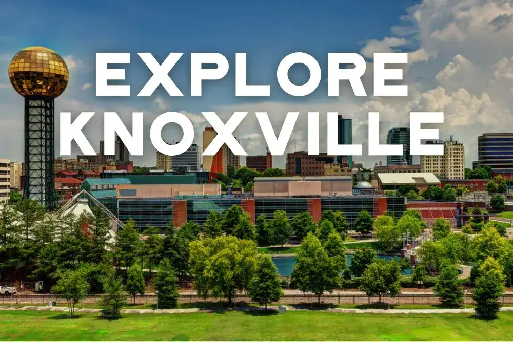 knoxville tennessee - city views with sunsphere