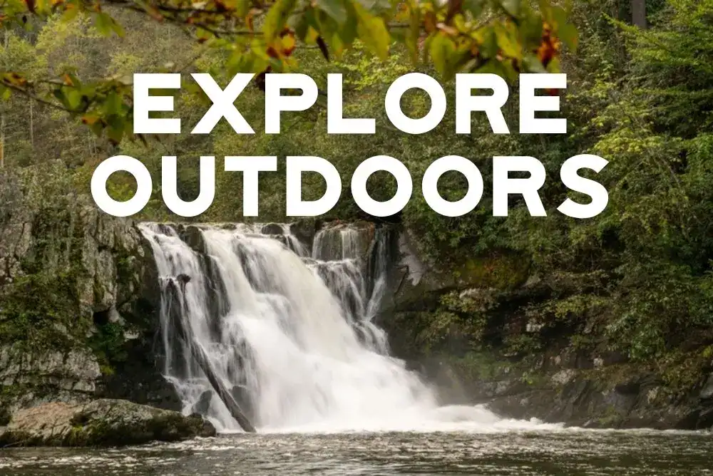 Explore outdoors in tn - abrams falls in cades cove