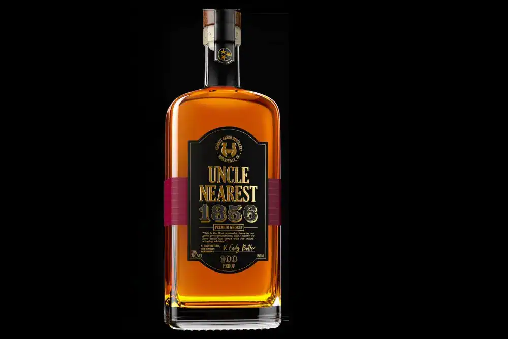 smooth Tennessee whiskey Uncle Nearest 1856 bottle