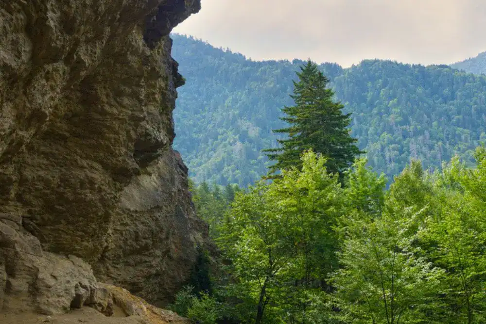 Alum Cave Bluff in the Smokies