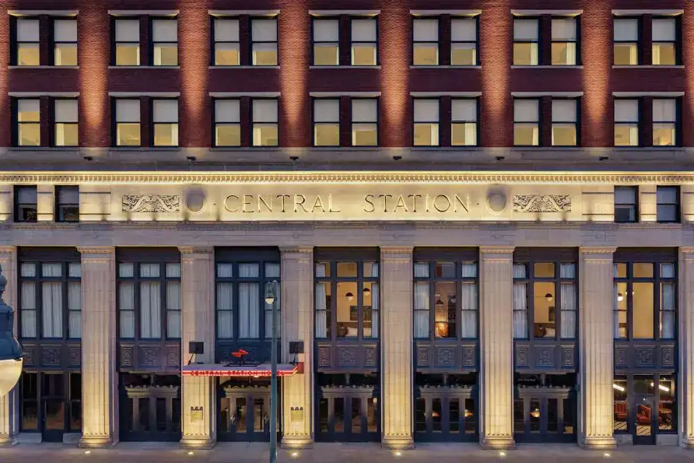 Historic Central Station Memphis hotel in Memphis, Tennessee